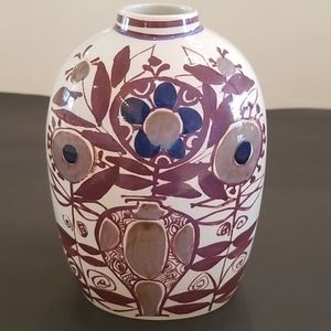 VTG Royal Copenhagen Folk Art Vase